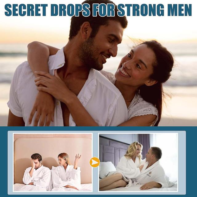 Secret Drops, Secret Drops for Strong Men, Secret Drop, Enhanced Secret Drops, Secret Happy Drops for Men 30ML-1PC on Productcaster.