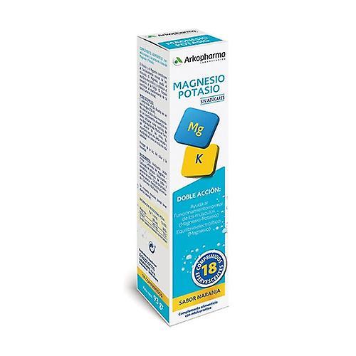 Arkopharma Arkovital Magnesium-Potassium 18 effervescent tablets on Productcaster.