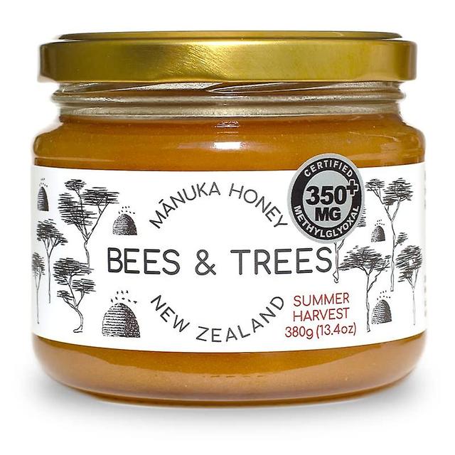 Bees & Trees Honey LLC Bees & Trees 100% Pure Monofloral New Zealand Manuka Honey 350+ MGO 13.4 OZ on Productcaster.