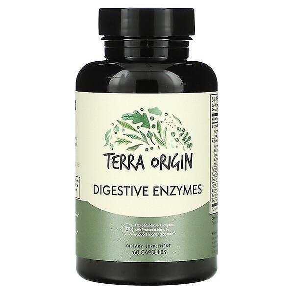 Terra Origin, Digestive Enzymes, 60 Capsules on Productcaster.