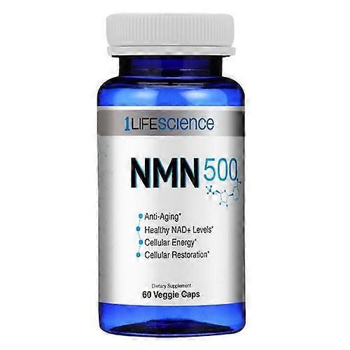 1Lifescience NMN500, 60 VegCaps (Pack of 1) on Productcaster.