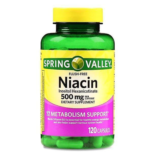 Spring valley niacin capsules, 500 mg, 120 ct on Productcaster.