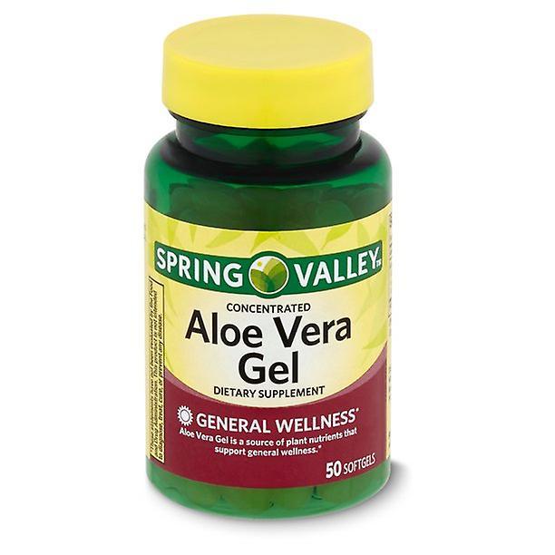 Spring valley koncentreret aloe vera gel kosttilskud, 50 tæller on Productcaster.