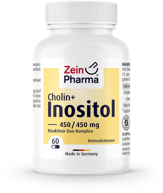 Zein Pharma Choline-Inositol 450/450 mg 60 Capsules on Productcaster.