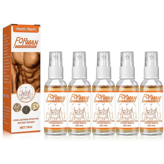 Ginecomastia Riduzione Cellulite Spray, uomini biologici Chest Fat Reduction Spray 5Pcs on Productcaster.