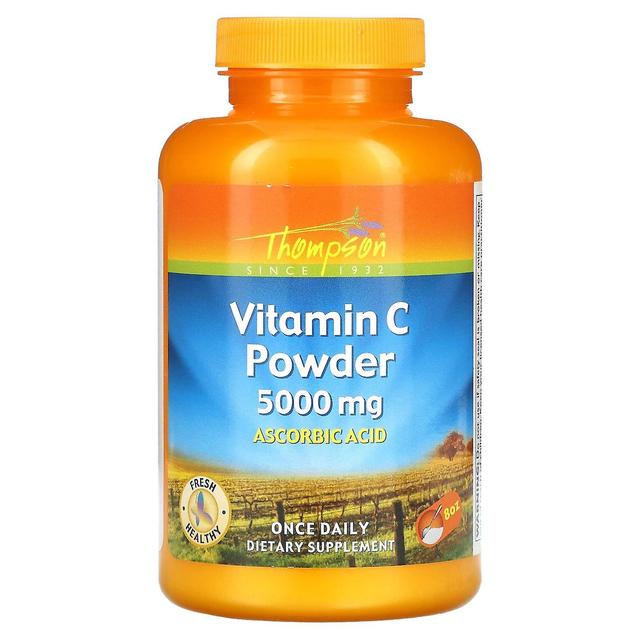 Thompson, Vitamina C em pó, 5.000 mg, 8 oz on Productcaster.