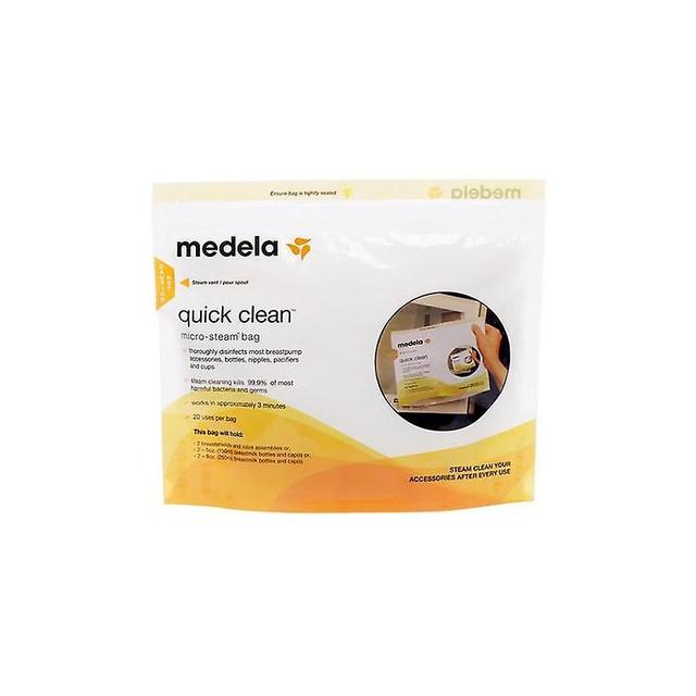 Sacos esterilizadores a vapor de micro-ondas Medela on Productcaster.