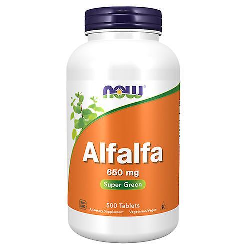 Now Foods Alfalfa,650 mg,500 Tabs (Pack of 4) on Productcaster.