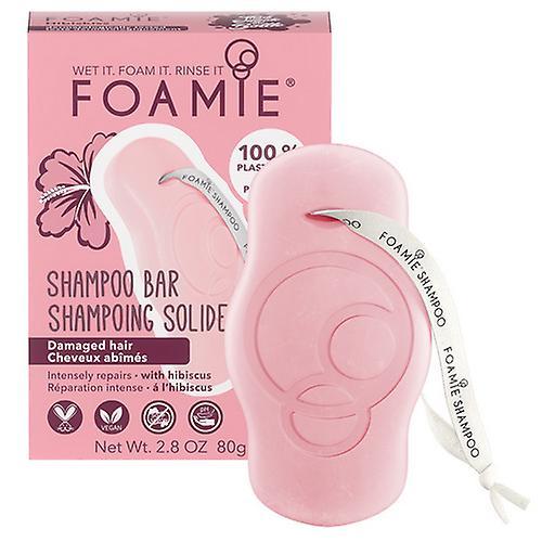 Foamie Hibiskus Shampoo Bar Geschädigtes Haar, 80 Gramm on Productcaster.