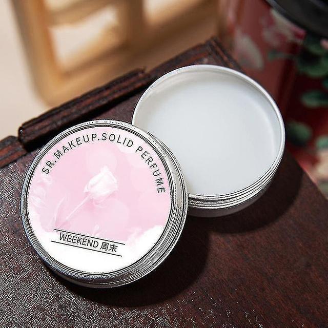 Skwtlv 2pcs Women Solid Perfume Portable Solid Balm Long-lasting Fragrances Fresh And Elegant Female Solid Perfumes Body Aroma Gifts Hilton and Wee... on Productcaster.