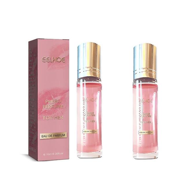 Women's Pheromone Perfume Fresh And Natural Feminine Pheromone Long-lasting Light Fragrance Long-lasting Perfume 10ml 2pcs on Productcaster.