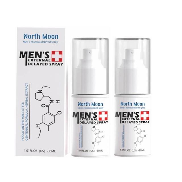 1-3PCS Mens Spray Boxed Improve Frigidity Easy To Absorb Antibacterial Increase Libido Private Care Spray Liquid Increase Hardness 30ml 2pcs on Productcaster.