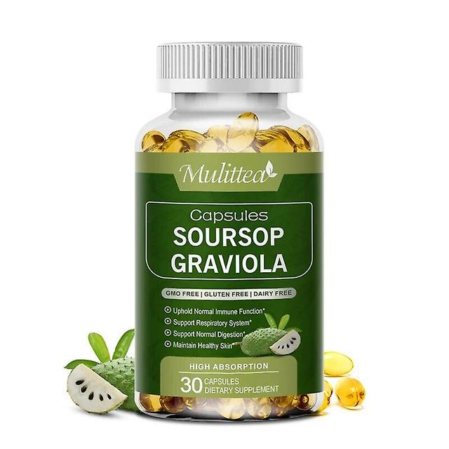 Natural Plant Extract Soursop Graviola Capsules Immune Enhancement Herbal Plant Extract TIB TIB . 30pcs on Productcaster.