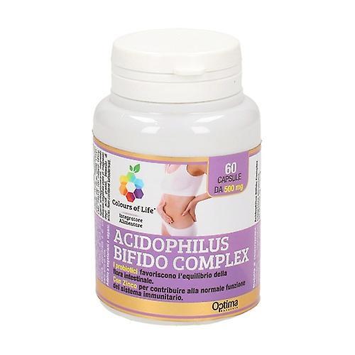 Colours of life Acidophilus-bifido complex 60 capsules on Productcaster.