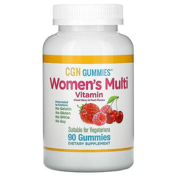 California Gold Nutrition, Women’s Multi Vitamin Gummies, No Gelatin, No Gluten, Mixed Berry and Fru on Productcaster.