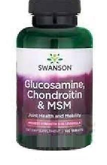 Swanson Glukosamin Chondroitin & MSM 120-nettbrett on Productcaster.