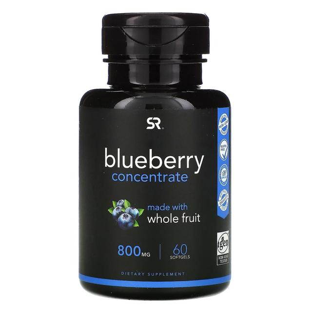 Sports Research, Blueberry Concentrate, 800 mg, 60 Softgels on Productcaster.