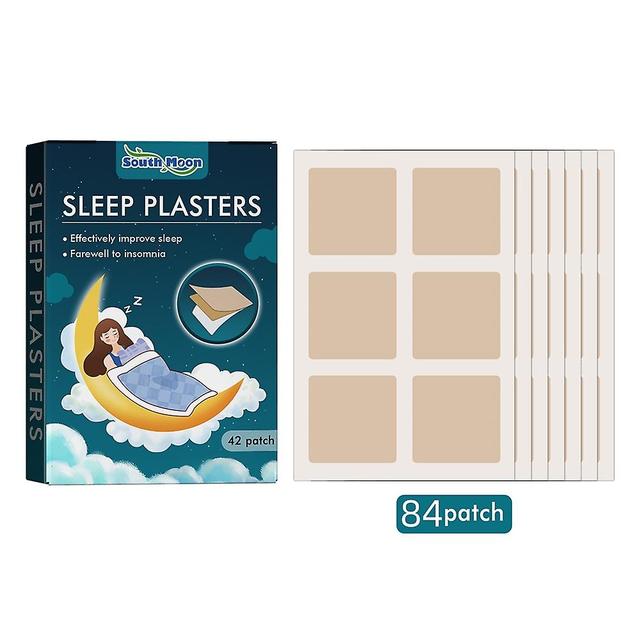 42/84stk Sleep Aids Patches For Adults Children's Chinese Traditional Herbal Sleep Aid Stickers Sleep Support For Børn Og Voksne 84PCS on Productcaster.