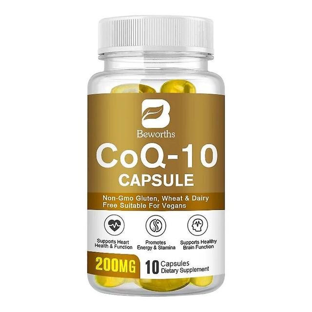 Tib 200mg Coq-10 Energy Capsules Antioxidant Co Q-10 Enzyme Vitamin Tablets Tib 10 capsules on Productcaster.