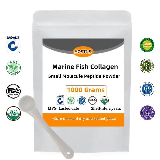 Huamade 50g-1000g Marine Fish Collagen Small Molecule Peptide Powder Various Specifications 99% on Productcaster.