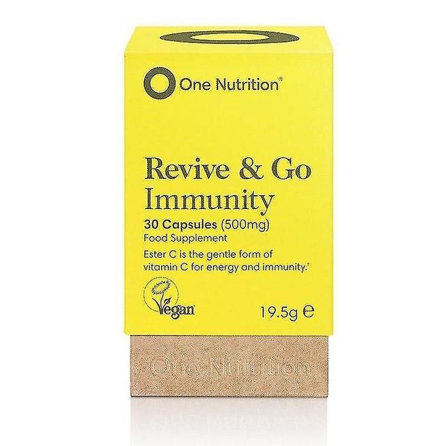 One Nutrition Revive & Go Immunity Caps 30 (ONE037) on Productcaster.