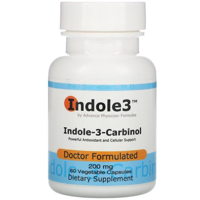 Advance Physician Formulas, Indole-3-Carbinol, 200 mg, 60 Vegetable Capsules on Productcaster.