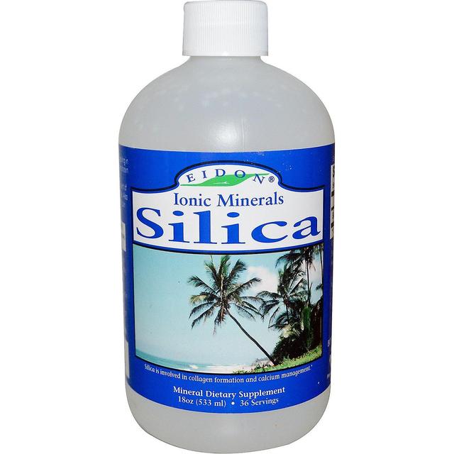 Eidon Mineral Supplements, Ionic Minerals, Silica, 18 oz (533 ml) on Productcaster.