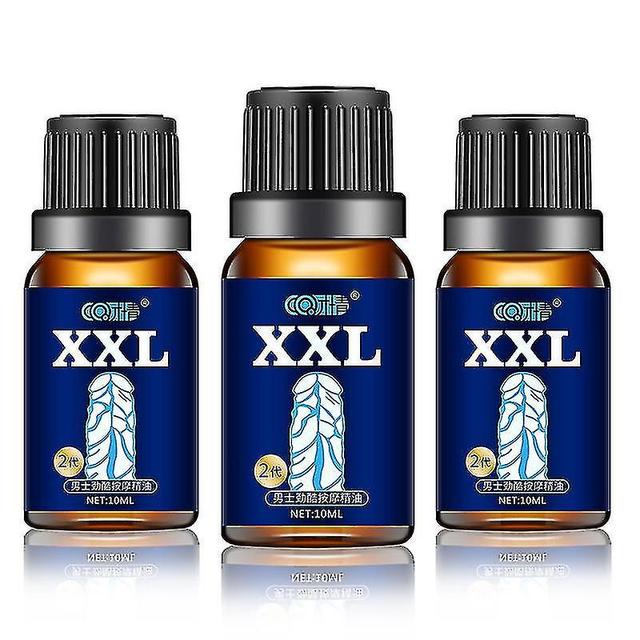 10ml Mužské telo Zlepšite rast Esenciálny olej tekutá zväčšenie masáž Podporujte krvný obeh Zahustite silnú veľkosť xxl Zdravie-áno 3pcs on Productcaster.