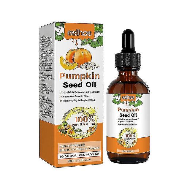 Pumpkin Seed Oil For Hair Growth, Organic 100% Pure Cold Pressed Pumpkin Seed Oil, Hair And Scalp Ca on Productcaster.