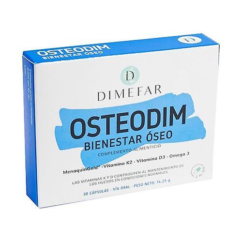 Dimefar Osteodim bone wellness 30 capsules on Productcaster.