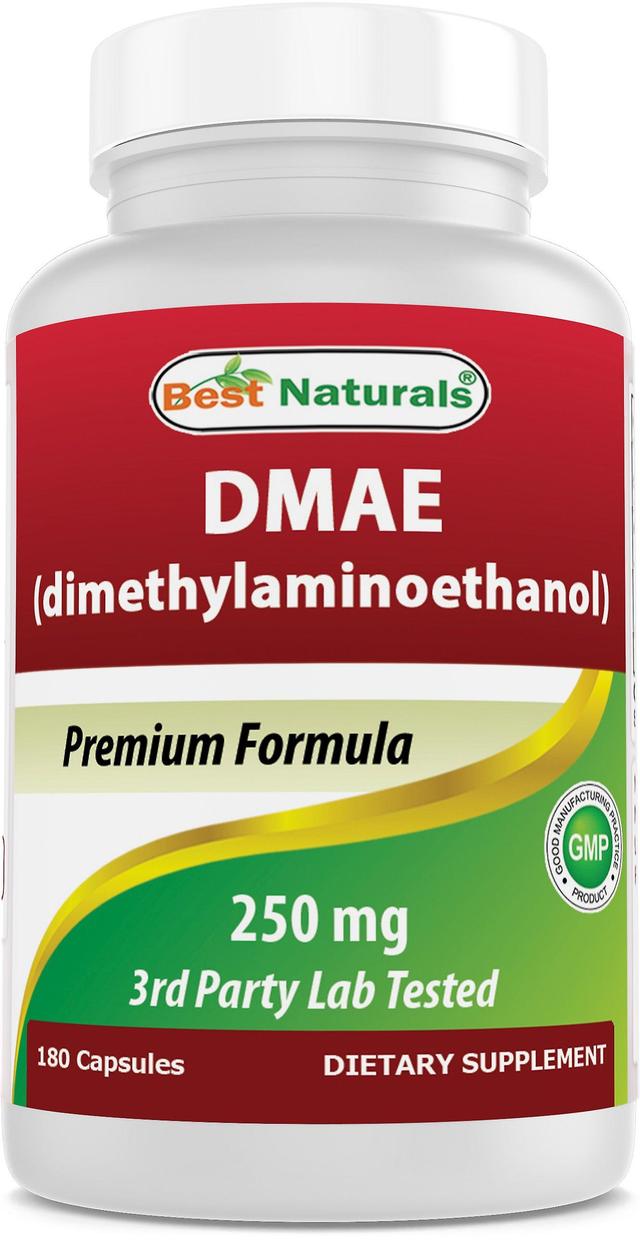 Best naturals dmae supplement 250 mg 180 capsules - dimethylaminoethanol bitartrate on Productcaster.