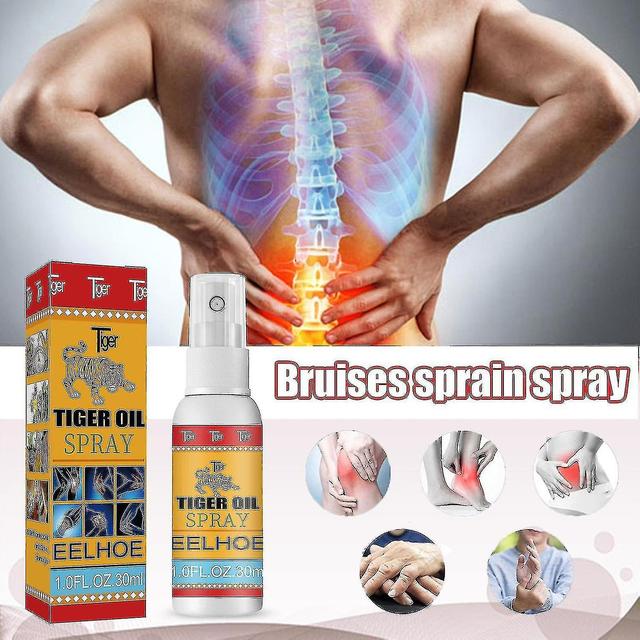 Eelhoe Tiger Tendon Soreness Spray Relieves Body Joint Pain Knees Lumbar Spine Revitalizing Topical Bx on Productcaster.