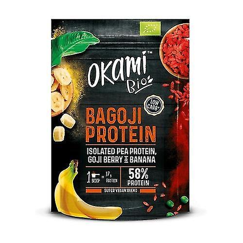 Isolado proteico de ervilha, banana e bagas de goji 500 g de pó on Productcaster.