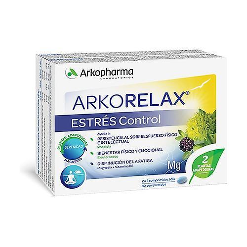 Arkopharma Arkorelax Stress Control 30 tablets on Productcaster.