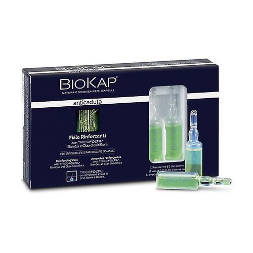 Biokap Anti-hair loss - Strengthening bulbs 12 ampoules on Productcaster.