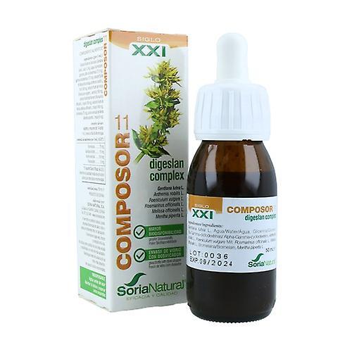 Soria Natural Composor 11 Digeslan Complex XXI Formula 50 ml on Productcaster.