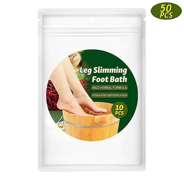 Wormwood Foot Bath Bag Kurkumaric Lymphatic Detox Foot Soak Bag Rozptýliť studenú vlhkosť Starostlivosť o nohy 50pcs on Productcaster.