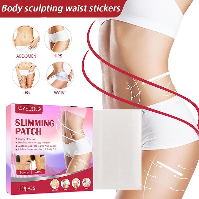 10pcs Body Shaping Plaster Fat Burning Abdominal Fat Away Sticker Minceur rapide on Productcaster.