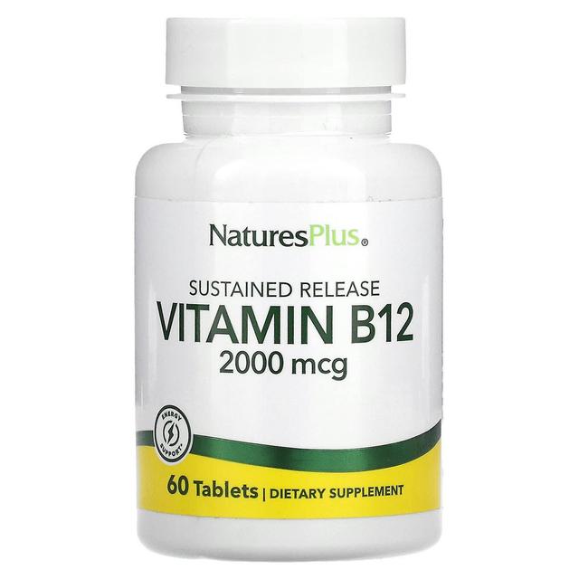 Nature's Plus NaturesPlus, Vitamin B12, 2,000 mcg, 60 Tablets on Productcaster.