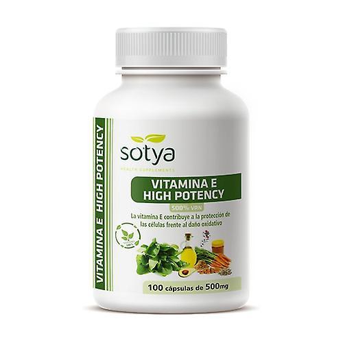 Sotya Vitamin E high potency 100 capsules on Productcaster.