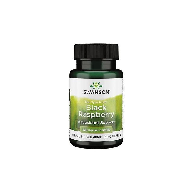 Dietary supplements Swanson Full Spectrum Black Raspberry 425 Mg (60 capsules) 7200 on Productcaster.