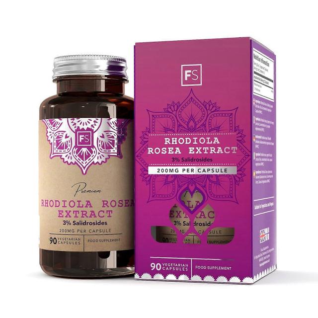 Focus Supplements Rhodiola Rosea (200mg) 90 Capsules 3 Bottles (270 Capsules) on Productcaster.