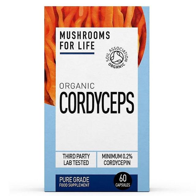 Mushrooms4Life Mushrooms for Life Organic Cordyceps Caps 60 (MFL103) on Productcaster.