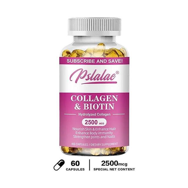 Eccpp Collagen Capsules - Helps Support Healthy Hair, Beautiful Skin And Nails, Dietary Supplement 60 Capsules on Productcaster.