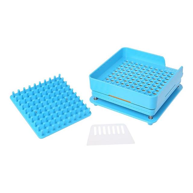 100 Holes Capsule Powder Filler Plate Filling Machine Flate Tools Food Grade New on Productcaster.