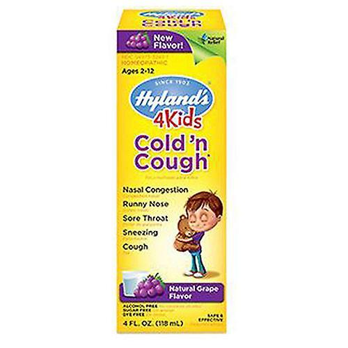 Hyland's Hylands Cold N' Cough, Grape 4 oz (Pack of 6) on Productcaster.