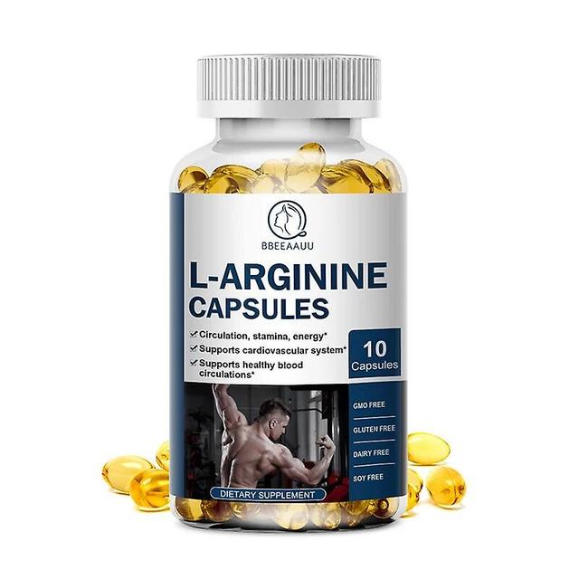 Tib 200mg L-arginine Capsules Nitric Oxide Supplement Stamina & Energy For Men Long Lasting Muscle Strength Tib 10pcs on Productcaster.