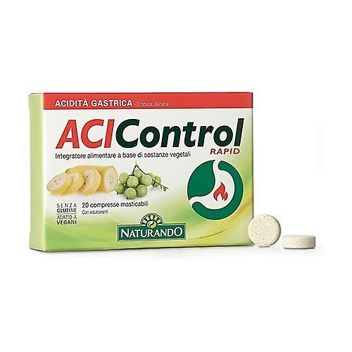 Naturando Acicontrol rapid acidity 20 purutablettia on Productcaster.