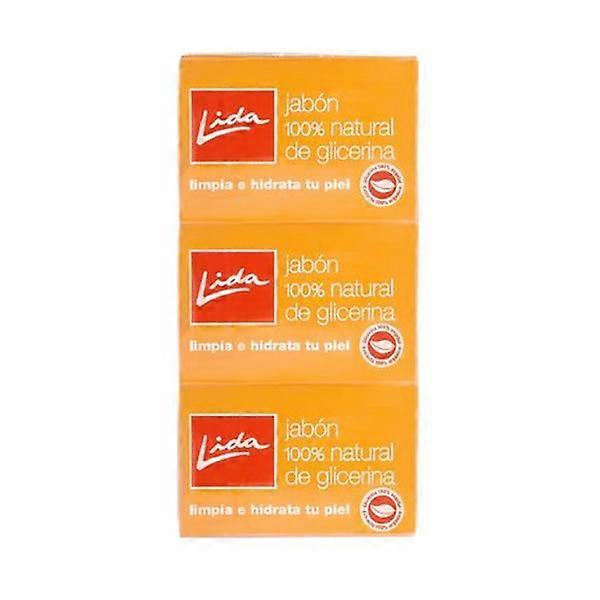 Lida glycerin natural soap - 3 units on Productcaster.