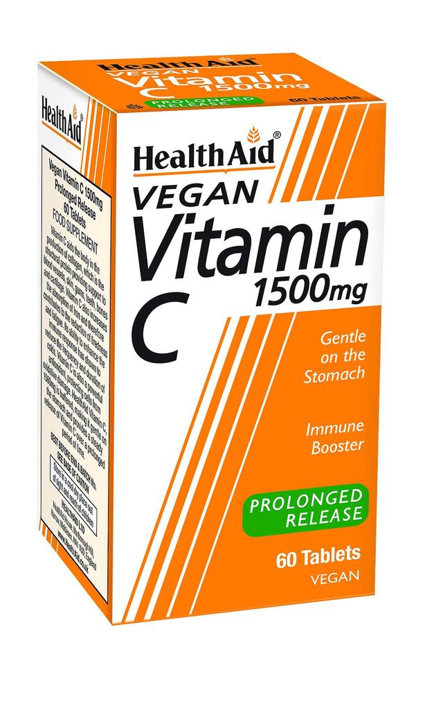 Health Aid Vitamin C 1500mg - Prolonged Release, 60 Tablets on Productcaster.